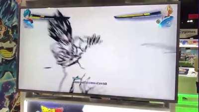 Unseen vegeta ssj (end) super attack cutscene??