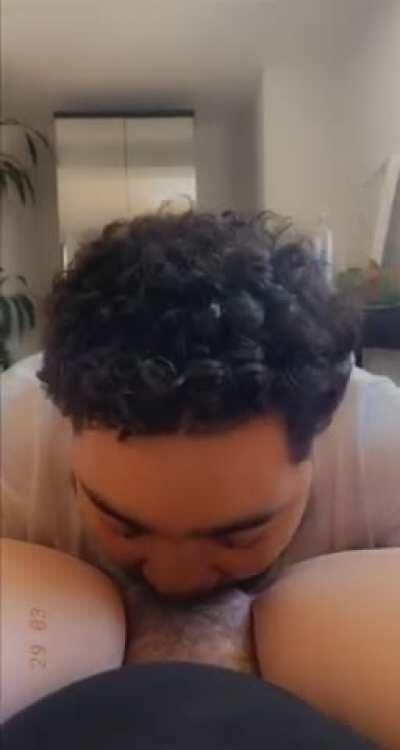 daddy looks so excited to eat me hehehehe