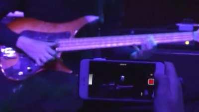Buckethead slapping bass