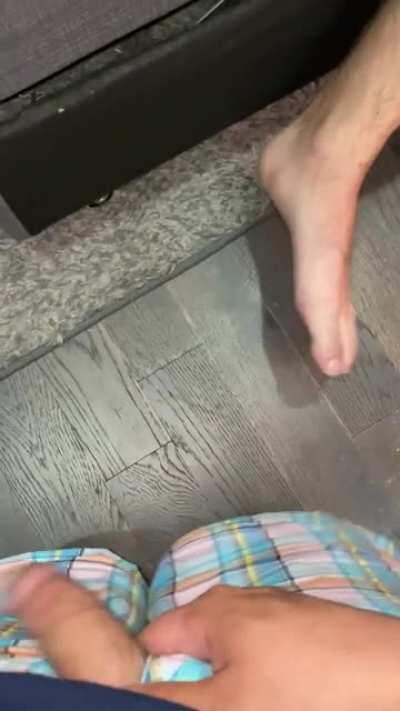 Riding a strangers cock tonight while hubby jerks off his little cock, I almost broke his cock