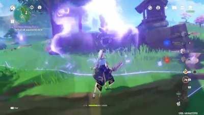 funny how she gets blocked by the smallest pebble on the road but can surf over electro barriers