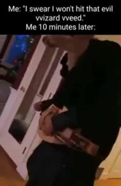 I was pondering my orb when my apprentice showed me this relatable meme