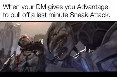 This is why Rogues always have a spare blade.