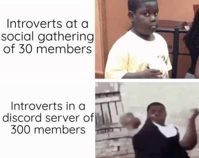 Socially awkward gang