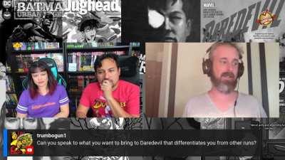 Zdarsky on his run, his plans to reach at least #50, not being able to have Checchetto on every issue, his favorite Daredevil run and the possibility of DD teaming up with either Batman or TMNT