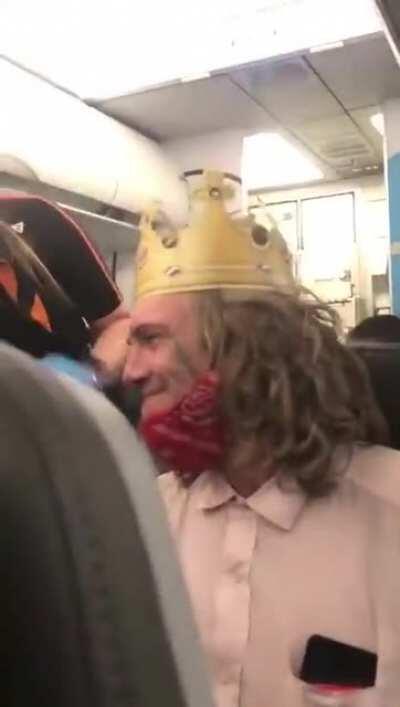 Just a usual flight....