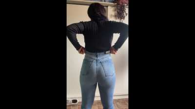 These jeans are super tight