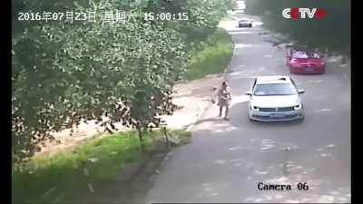WCGW getting out of your car in a safari ride.