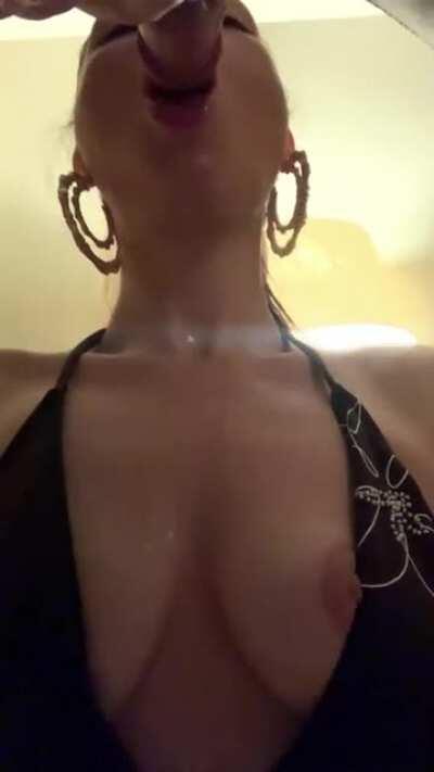 I made a new face fuck video 😛