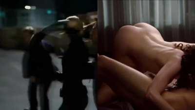 Anne Hathaway - Superhero Dressed vs Undressed