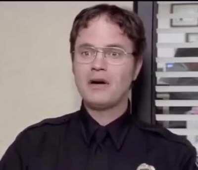 Arnold Schwarzenegger as office chatacters