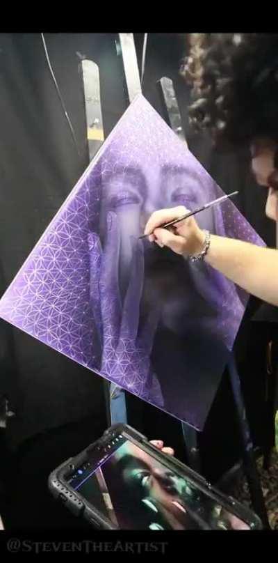 Process of my painting 