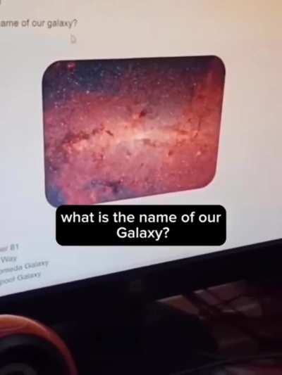 Name our galaxy