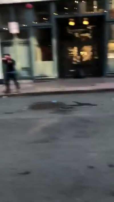 More harassment of the press. In Seattle. @Shauna_Sowersby