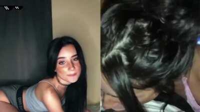 From TikTok To Sucking Cock 😈 ( Her Free Album In Comments )