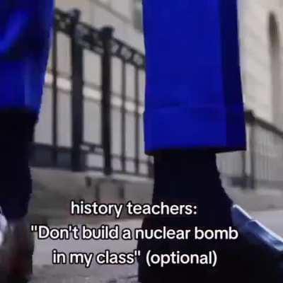 Shout out to history teacher
