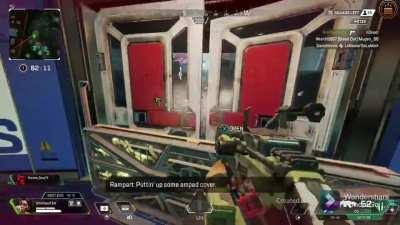 I made this to prove that rampart does not have to used camping in some building to absolutely destroy the enemy and can be used reactively