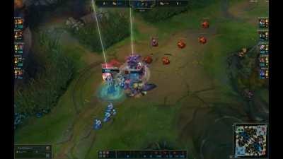 Saw Darius get first blood. Didn't see HOW until now.