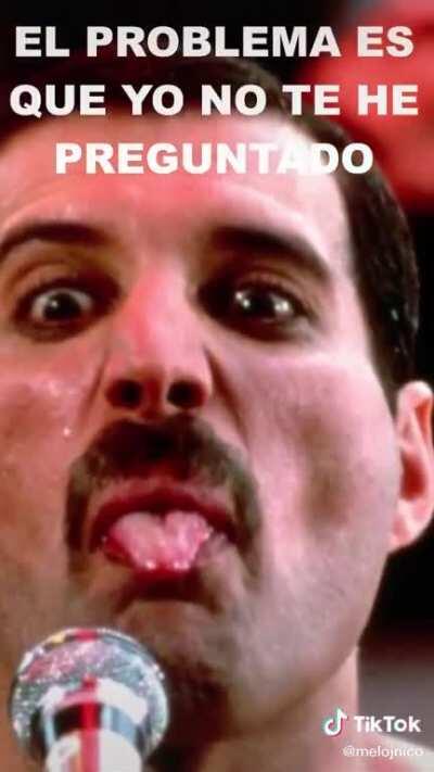 Es el meme de no te e preguntado de Freddy, pero está bien cantado