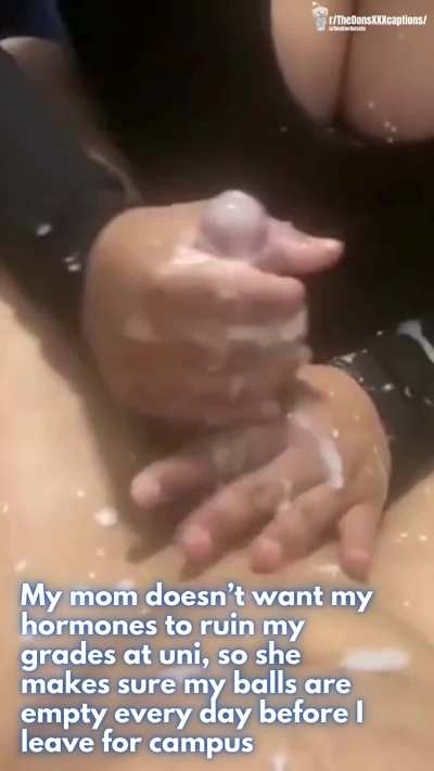 The best moms take care of their boys forever