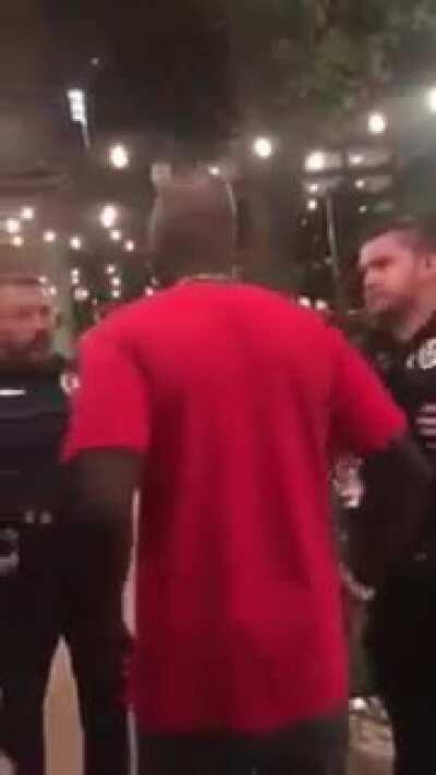 Racist pigs try to arrest a black man, turns out he was a FBI Agent.