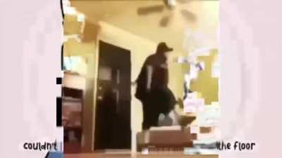 Absolute chad interrupts cringe to show us his cool dance moves