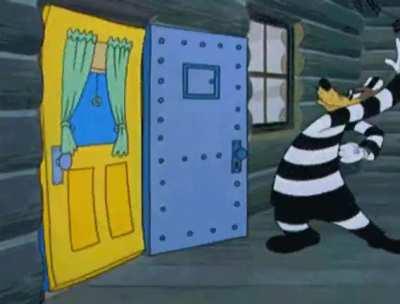 Kenny, trying to keep all them FTDs from escaping...