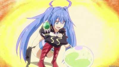 Rimuru and Milm [That Time I Got Reincarnated Into A Slime]