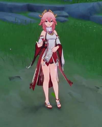 Yae's idle is changed (abc64)