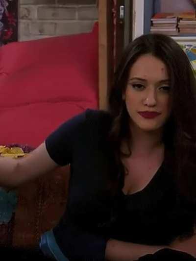 Kat Dennings is annoyed that she has to jerk you off AGAIN