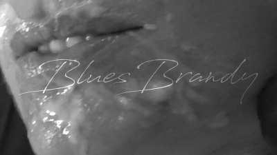 You can hear hubby snapping away as I lick the black cock who just came on my face