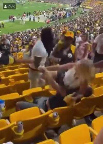 That’s what happens when Karen’s start slapping people.