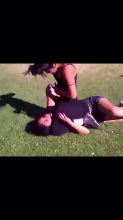 Spit in face while pinned down (The Disrespect!)