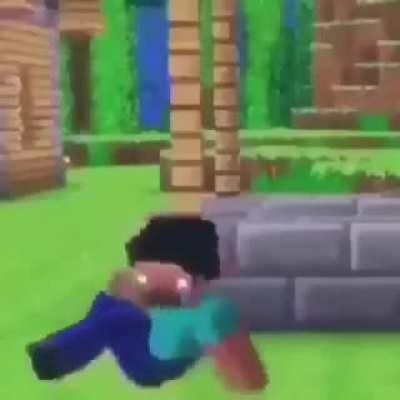 Handsome steve dancing