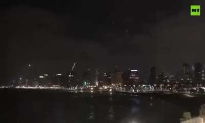 صواريخ ايرانيه متجهه نحول تل ابيب