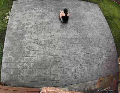 When concrete wins in the rain