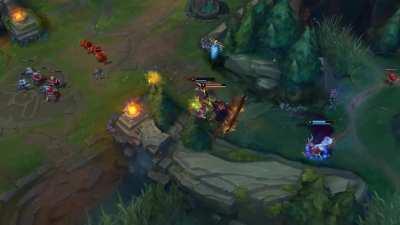 Flashing to save a team mate = True Yasuo