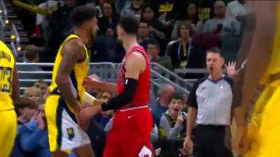 [Highlight] Obi Toppin with a sweet reverse putback dunk