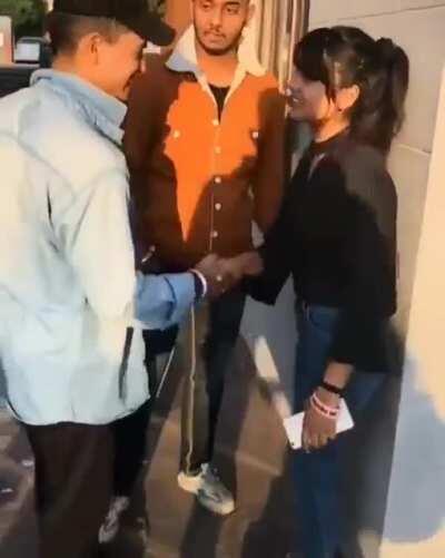 Handshake = cheating