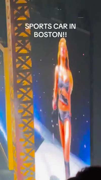 Sports Car at TD Garden