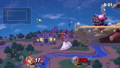 Just a cute lil' DP edgeguard for y'all