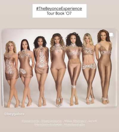 Heather Morris - touring with Beyoncé in 2007