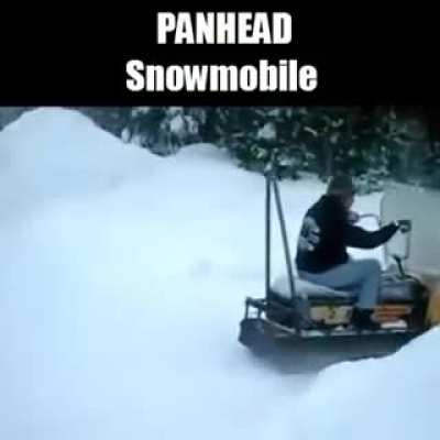 Panhead snowmobile