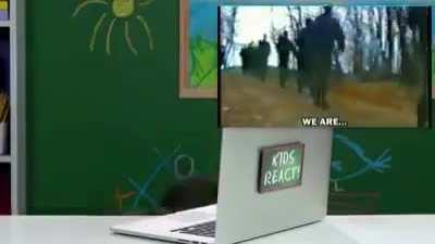 Kids react