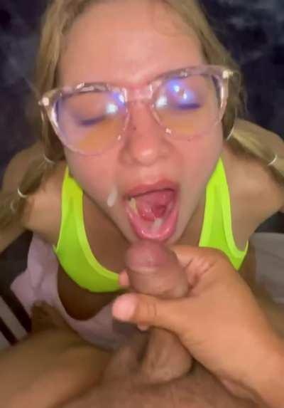 I love the happy ending right in my mouth!!