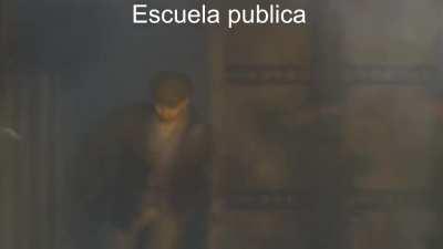 escuela publica be like