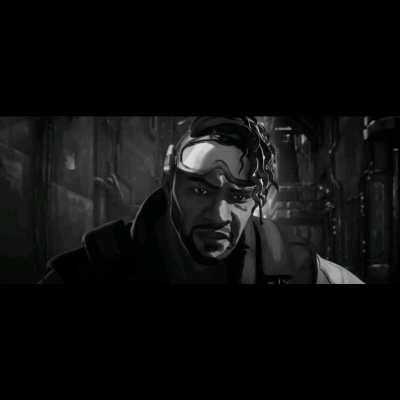 I've seen the trailer they put out and I kept thinking that cop looked like a mirage, so I did this.