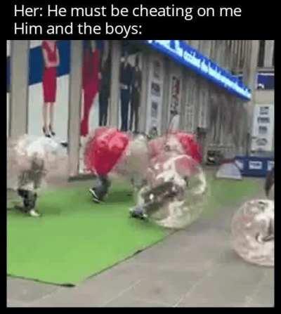 They're enjoying themselves