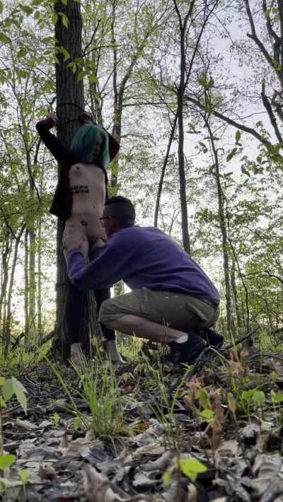 What would you do if you found me tied to a tree??