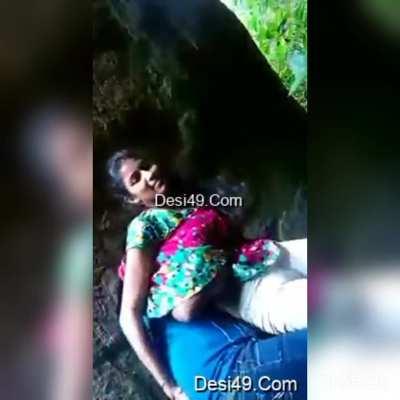 Outdoor sex with girlfriend